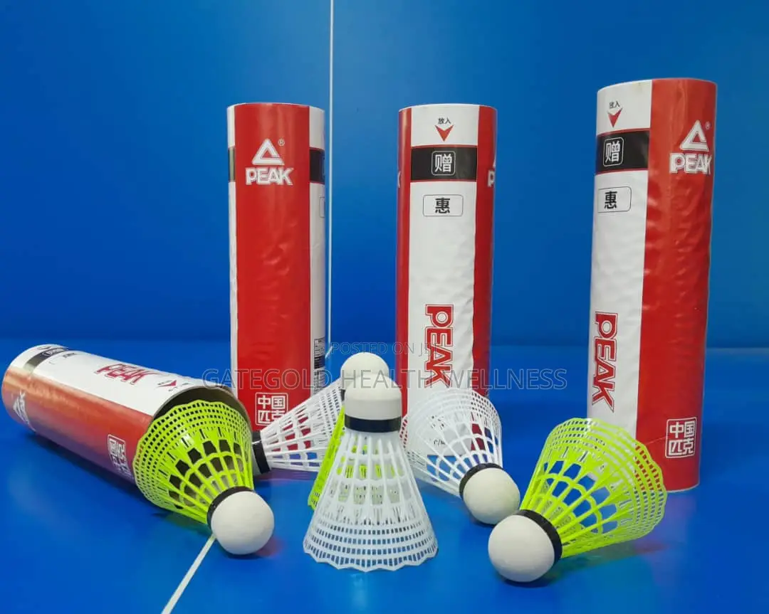 PEAK-SC Badminton Shuttle Cork (Peak) 6pcs/Bottle
