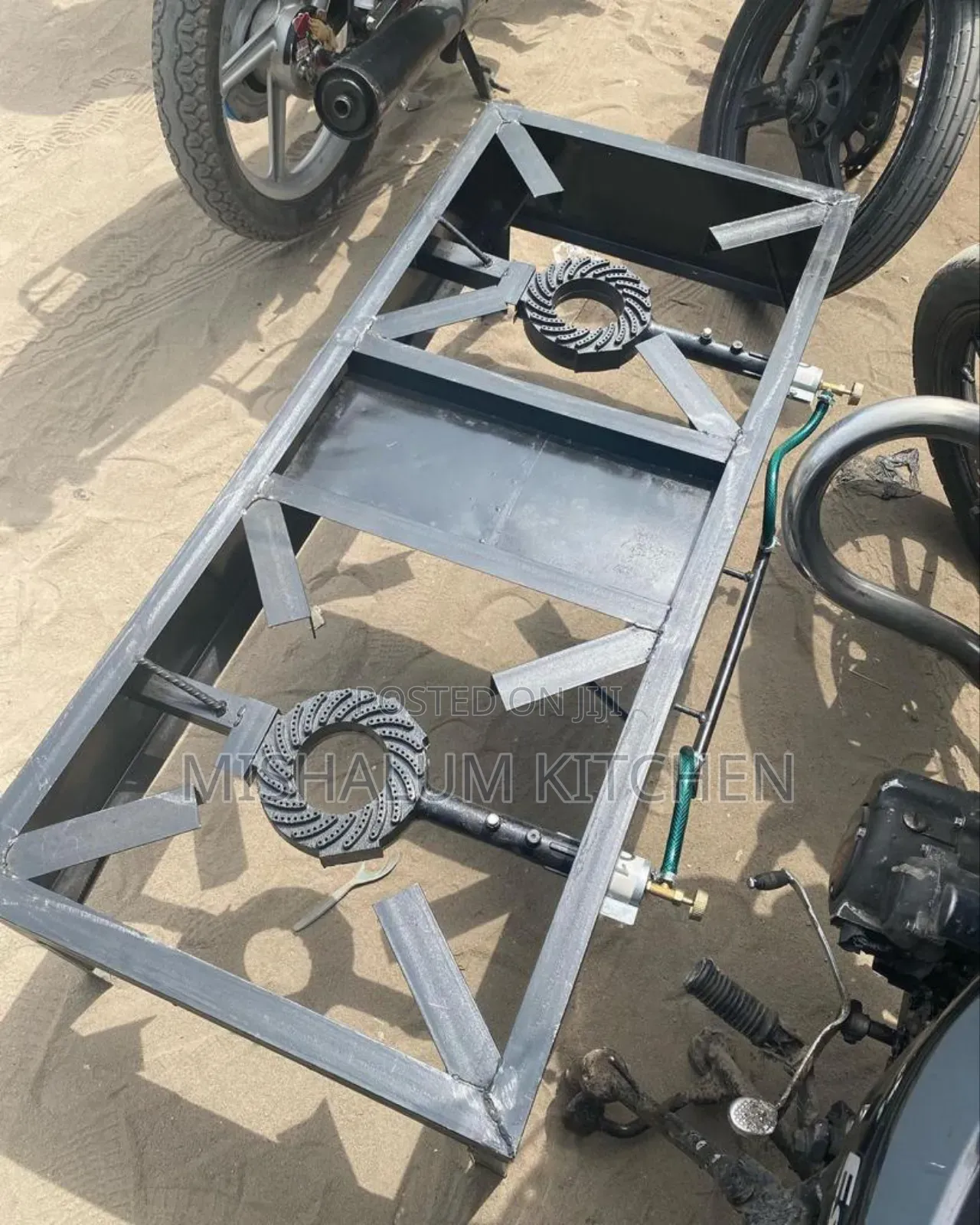 Industrial Double-burner Gas Cooker