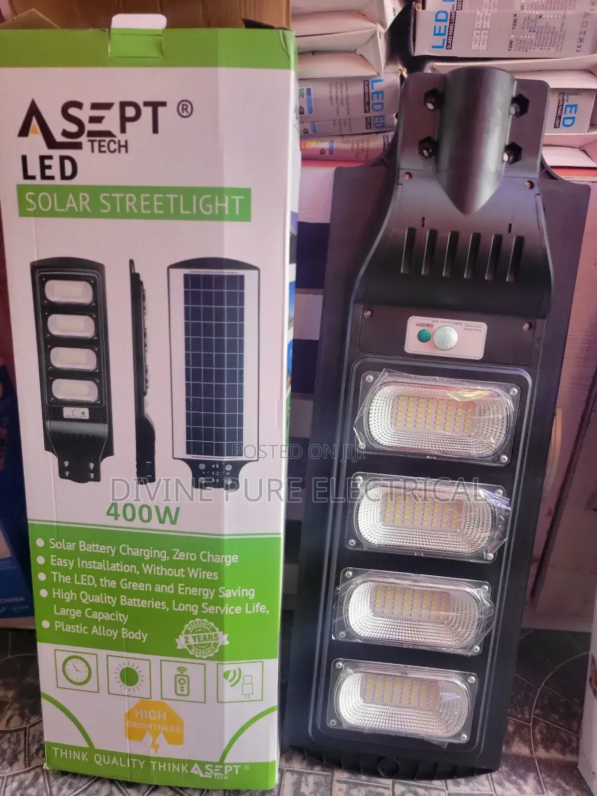 400 Watts Original Led Solar Street Light