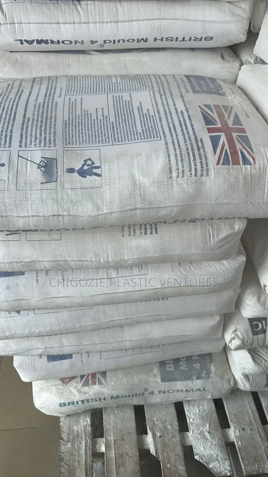 British Mold for Normal White Cement Pop