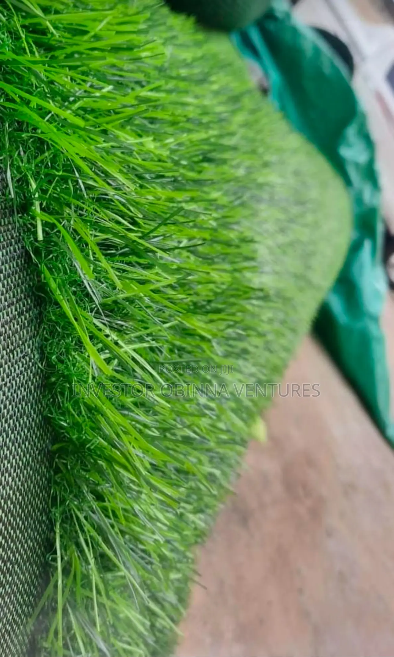 Artificial Synthetic Green Grass Carpet- Per Square Meter.