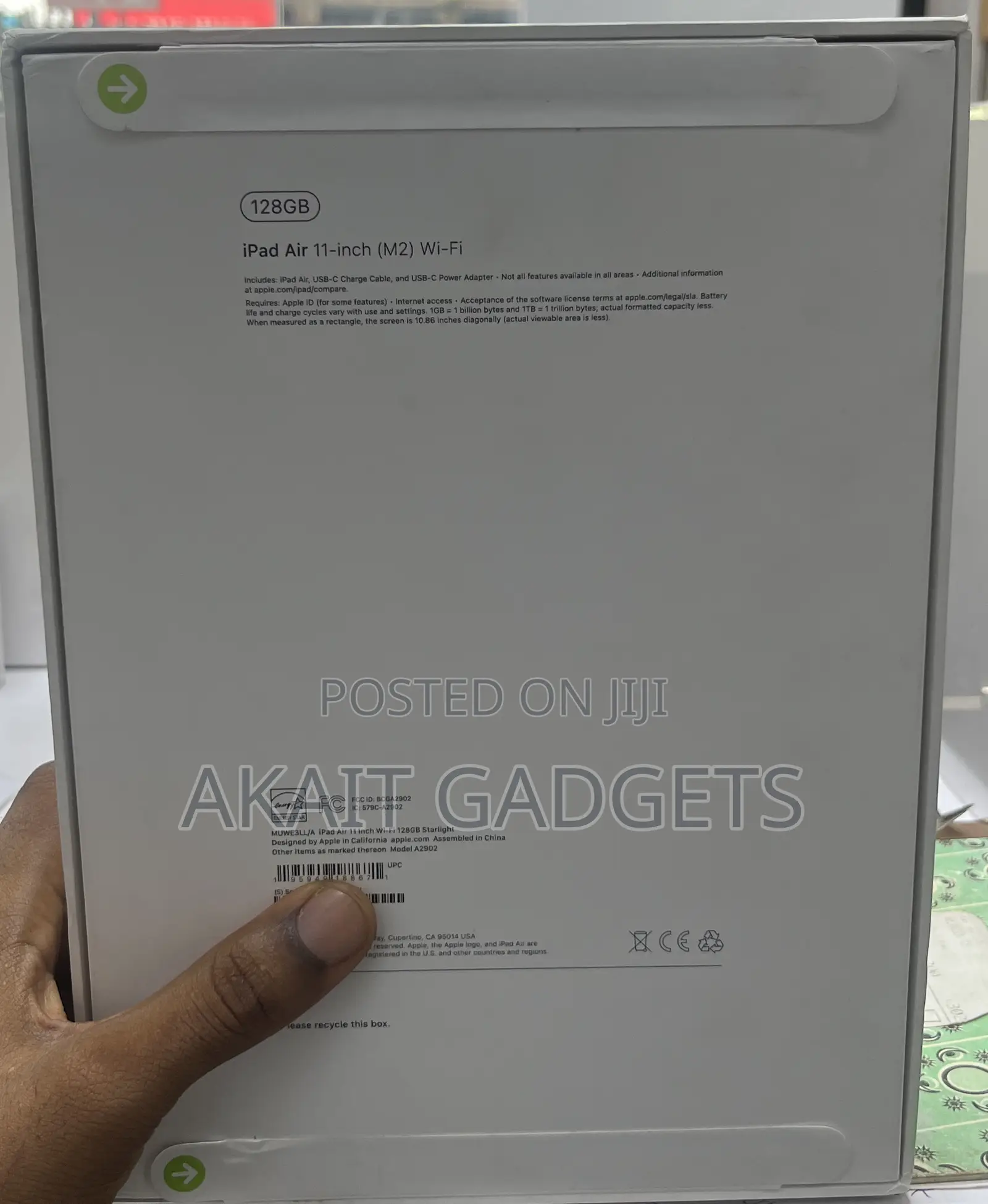 New Apple iPad Air 11 (2024) 128 GB