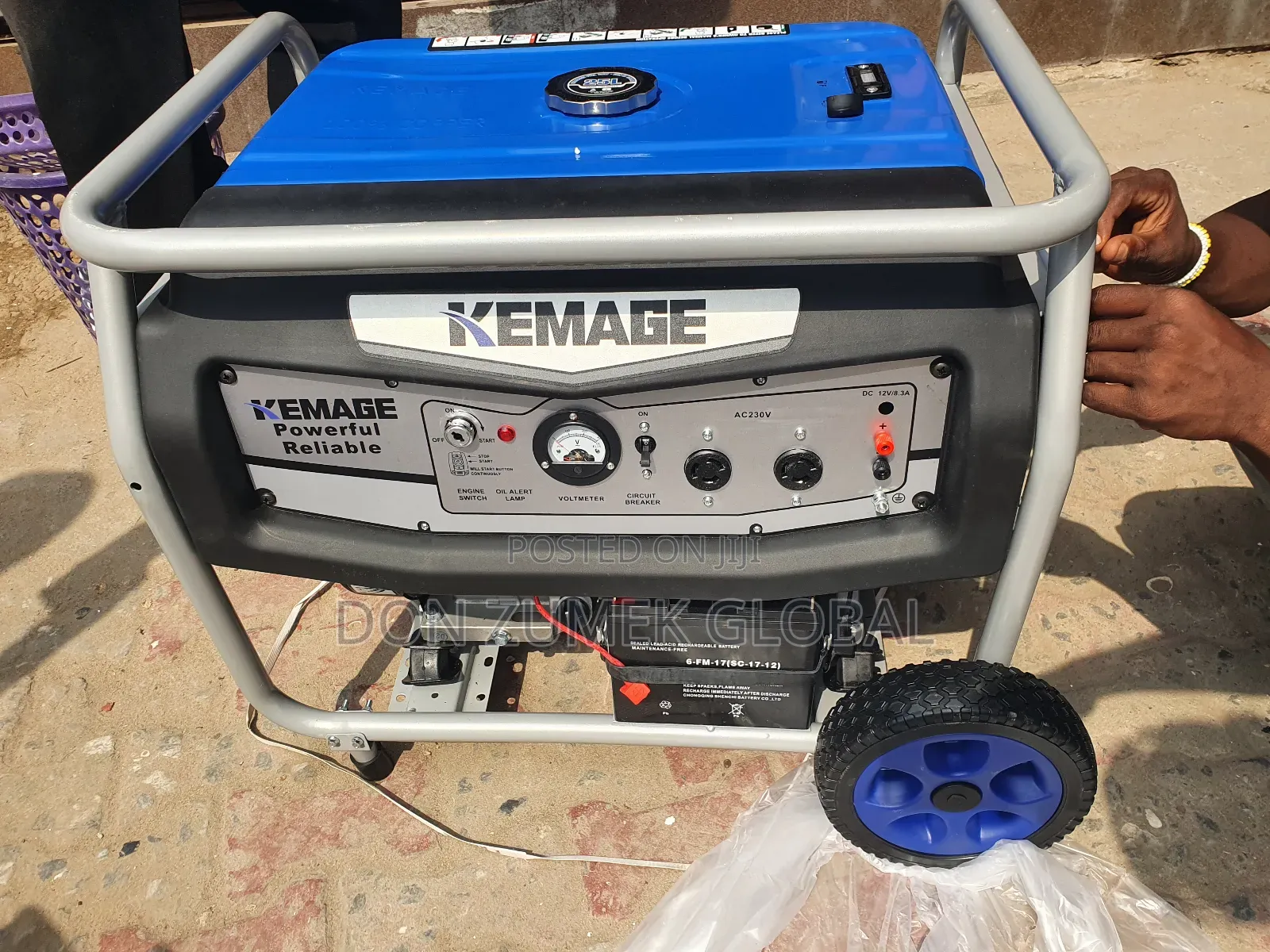 12kva Kemega Remote Control Low Consumption of Petrol.