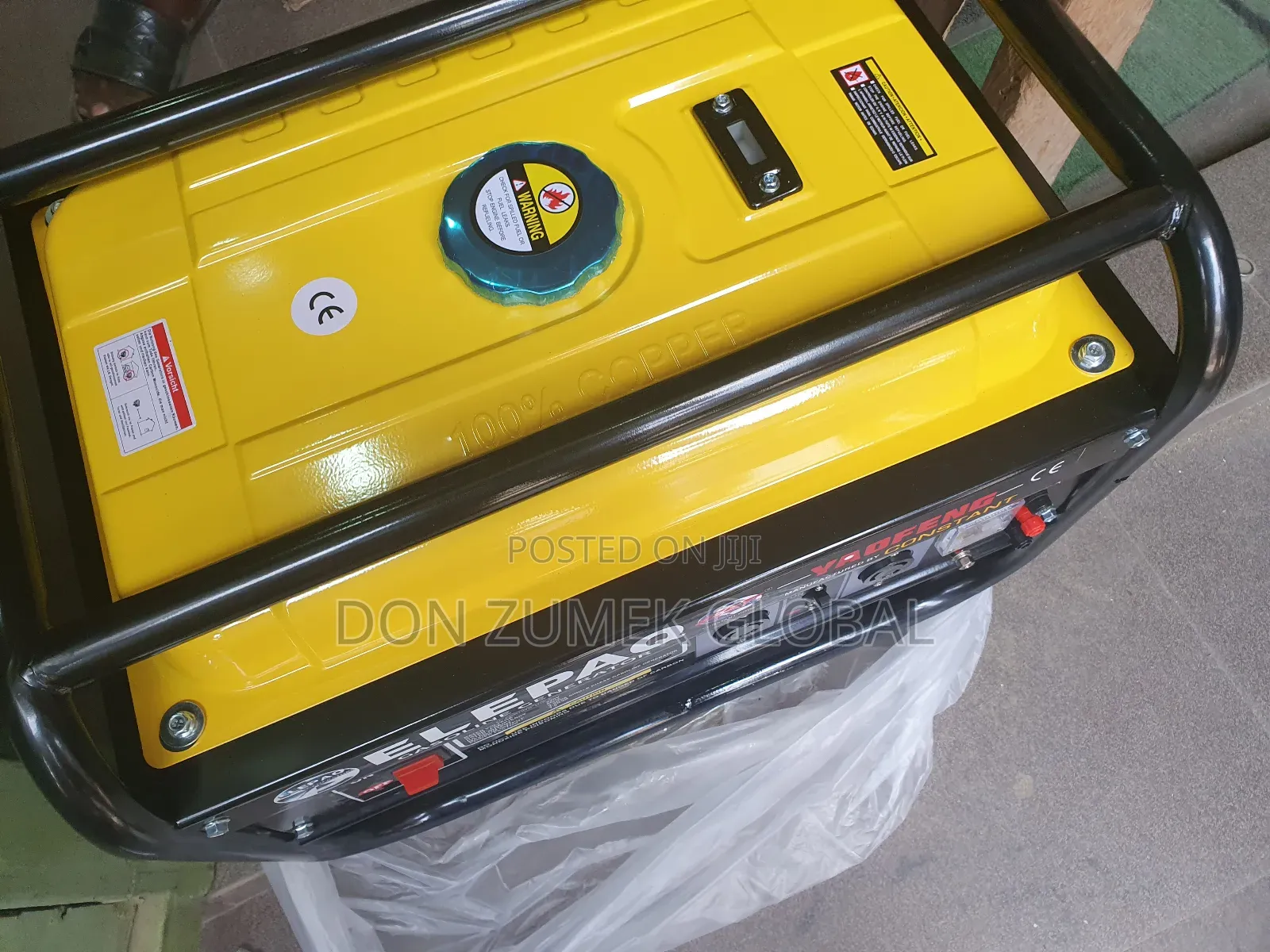 4.5kva Elepaq Generator Low Consumption of Petrol