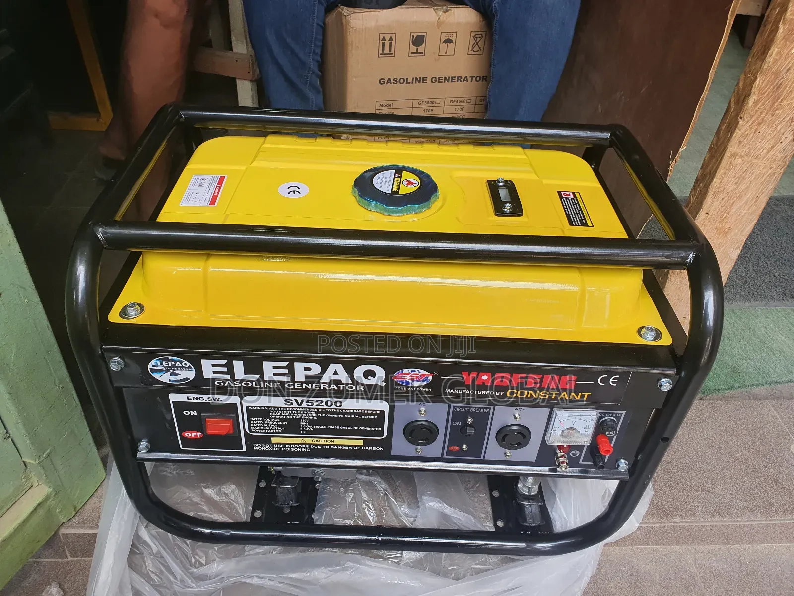 4.5kva Elepaq Generator Low Consumption of Petrol