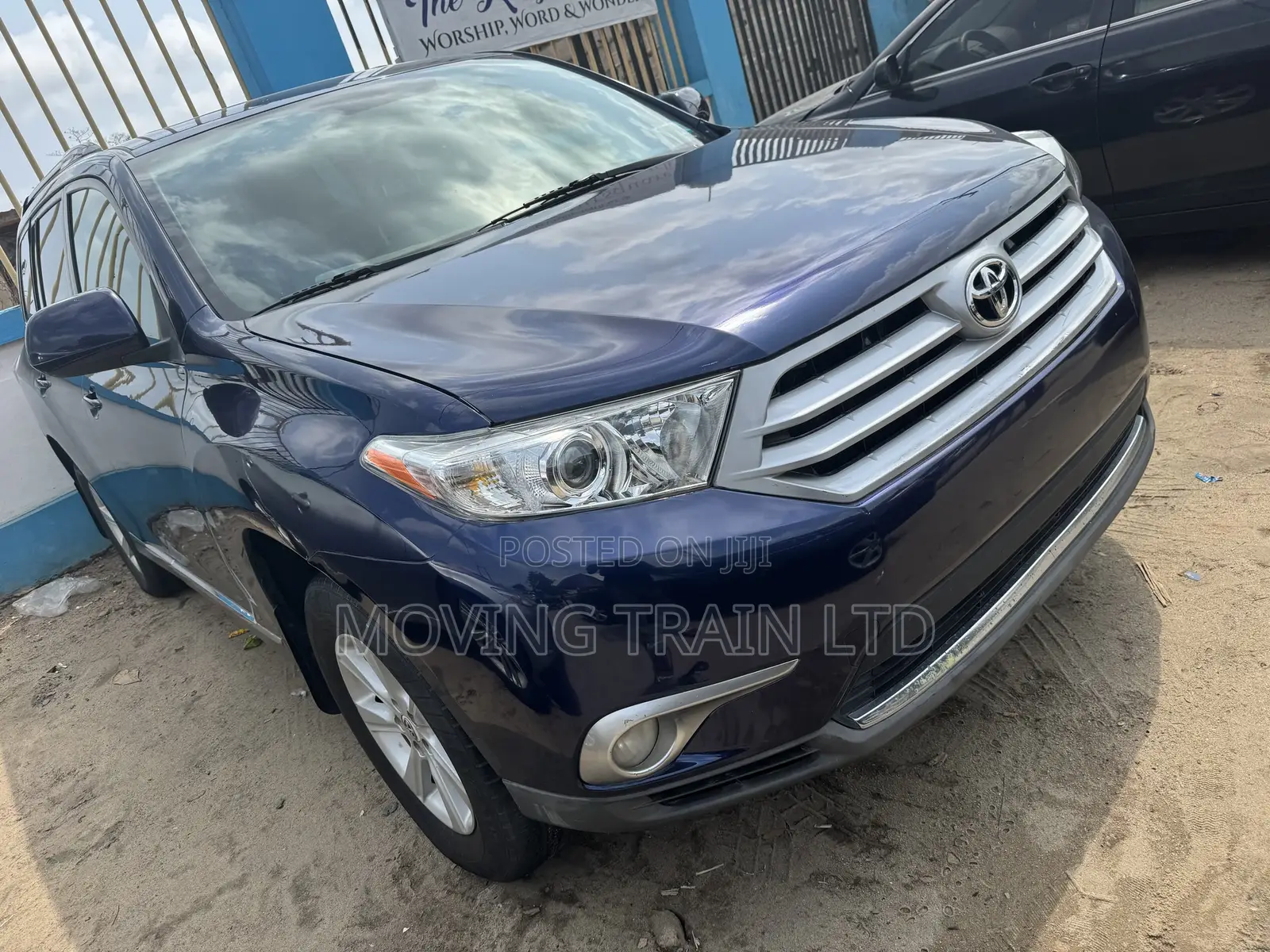 Toyota Highlander 3.5L 4WD 2013 Blue