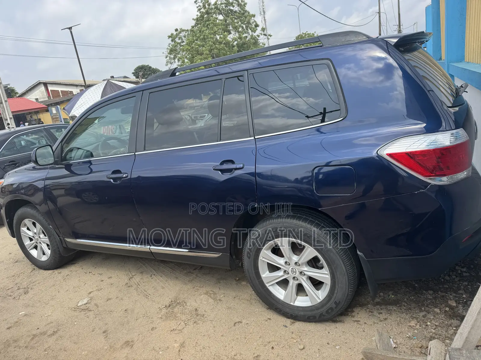 Toyota Highlander 3.5L 4WD 2013 Blue