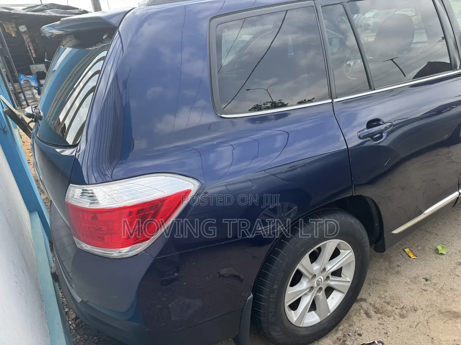 Toyota Highlander 3.5L 4WD 2013 Blue