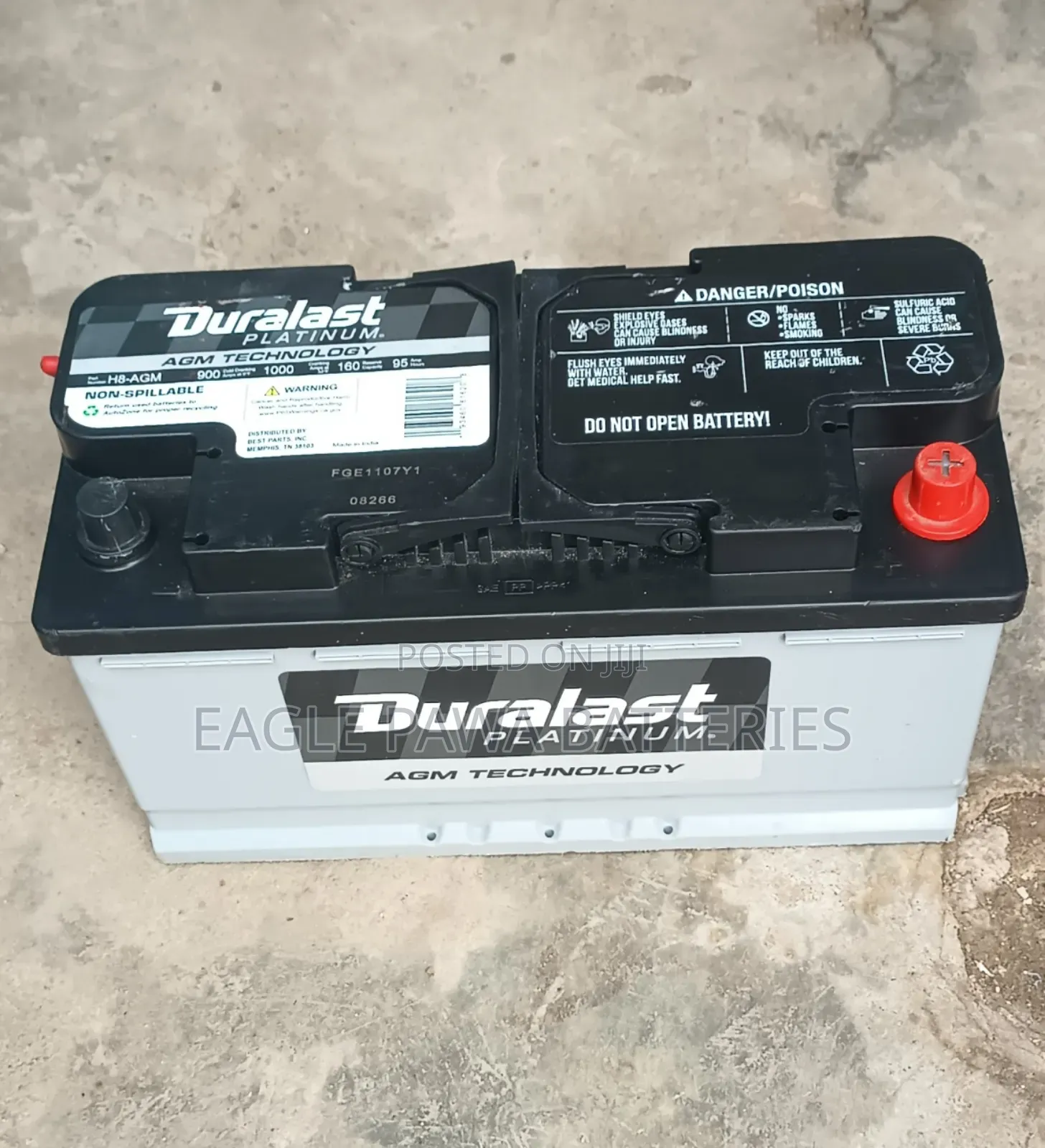 Original Duralast Agm Battery