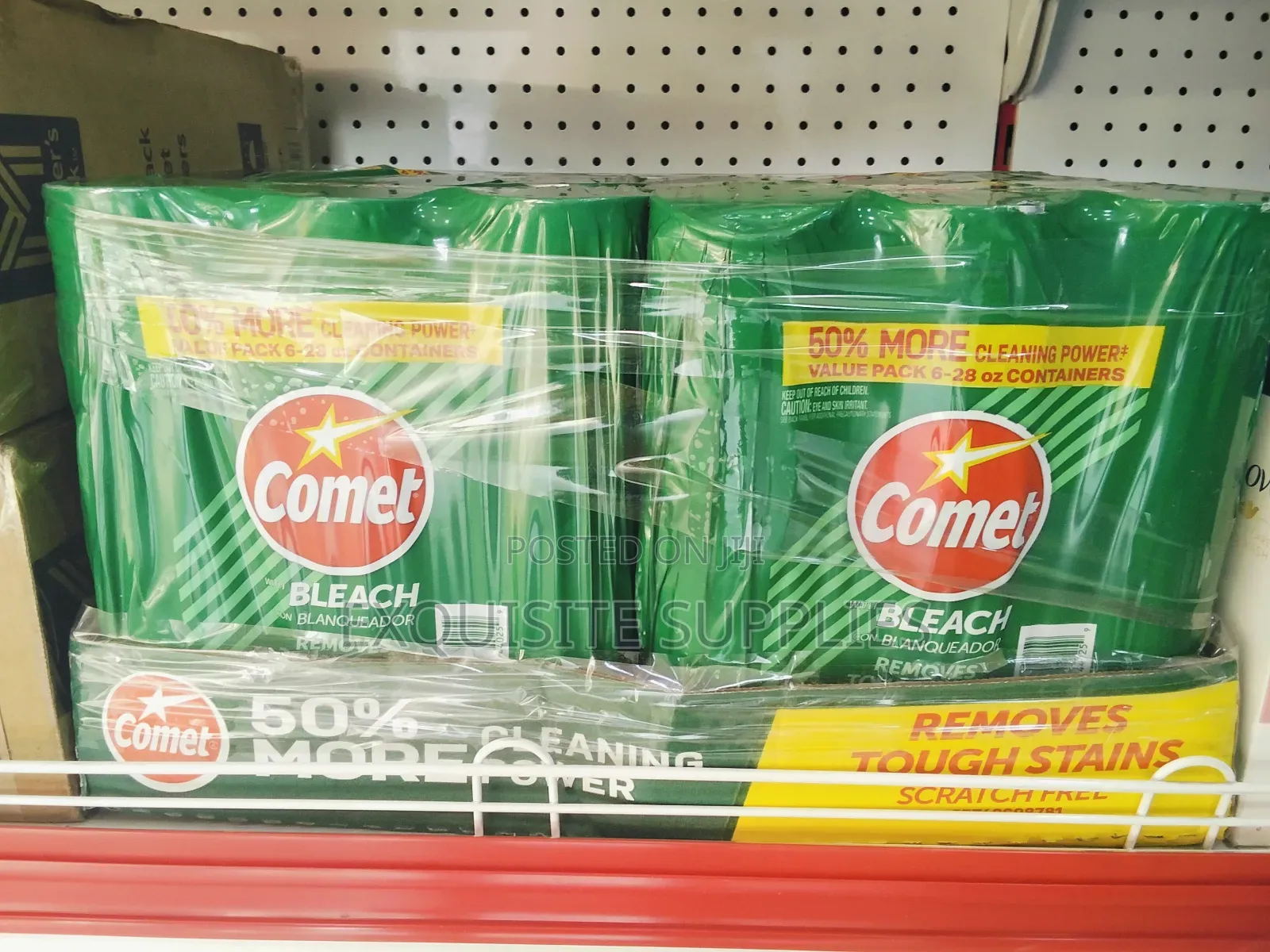 Comet Cleaning Powder With Bleach (Pack of 6)