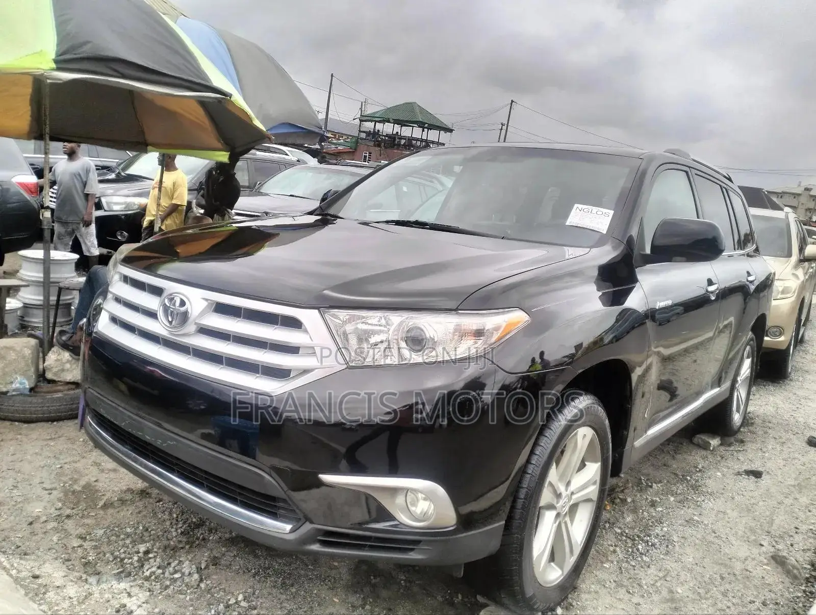 Toyota Highlander 3.5L 4WD 2013 Black