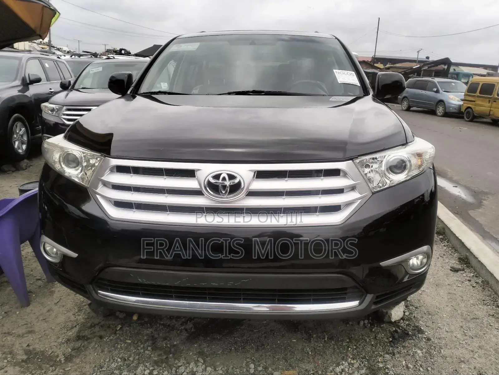 Toyota Highlander 3.5L 4WD 2013 Black