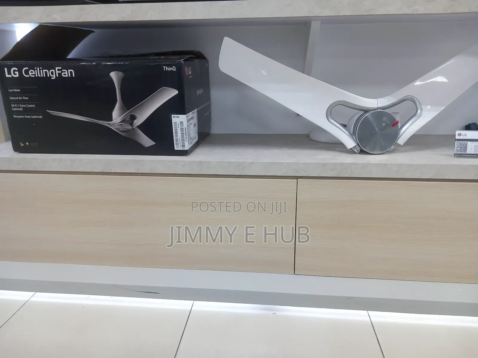 LG Dual Wing Ceiling Fan | Remote Controlled