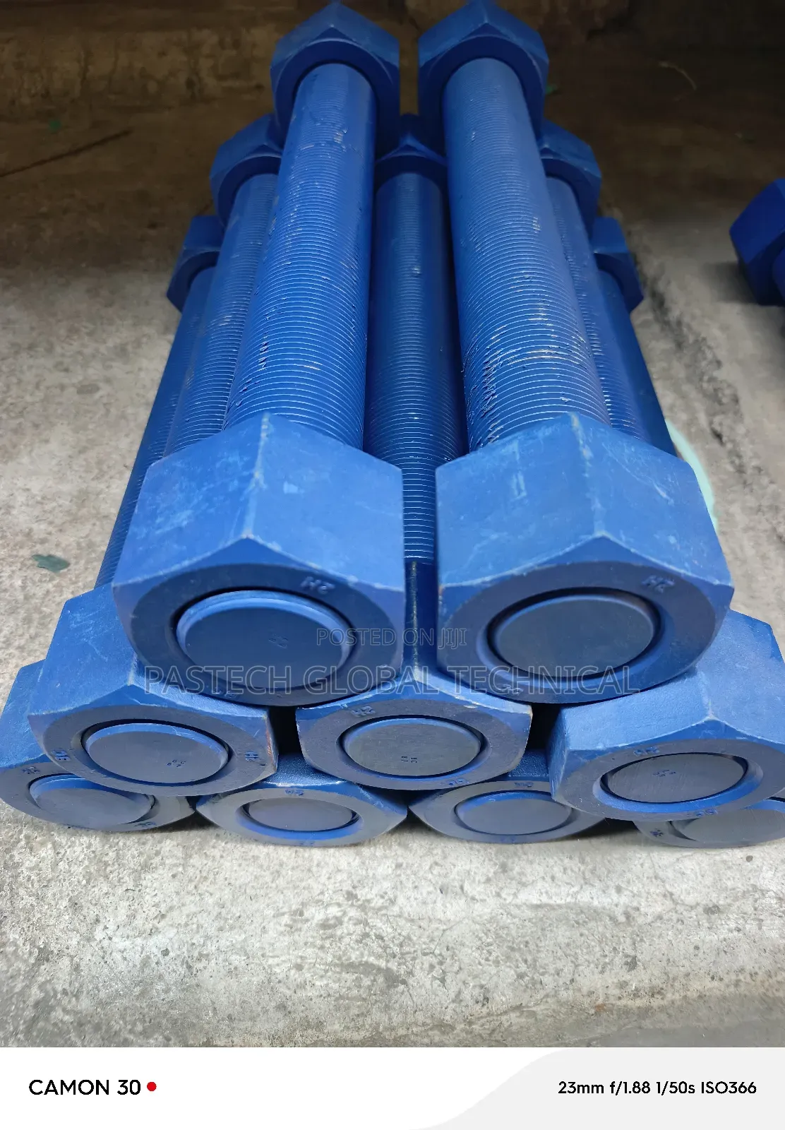 2" X 430mm (17") Teflon Coated Stud Bolt