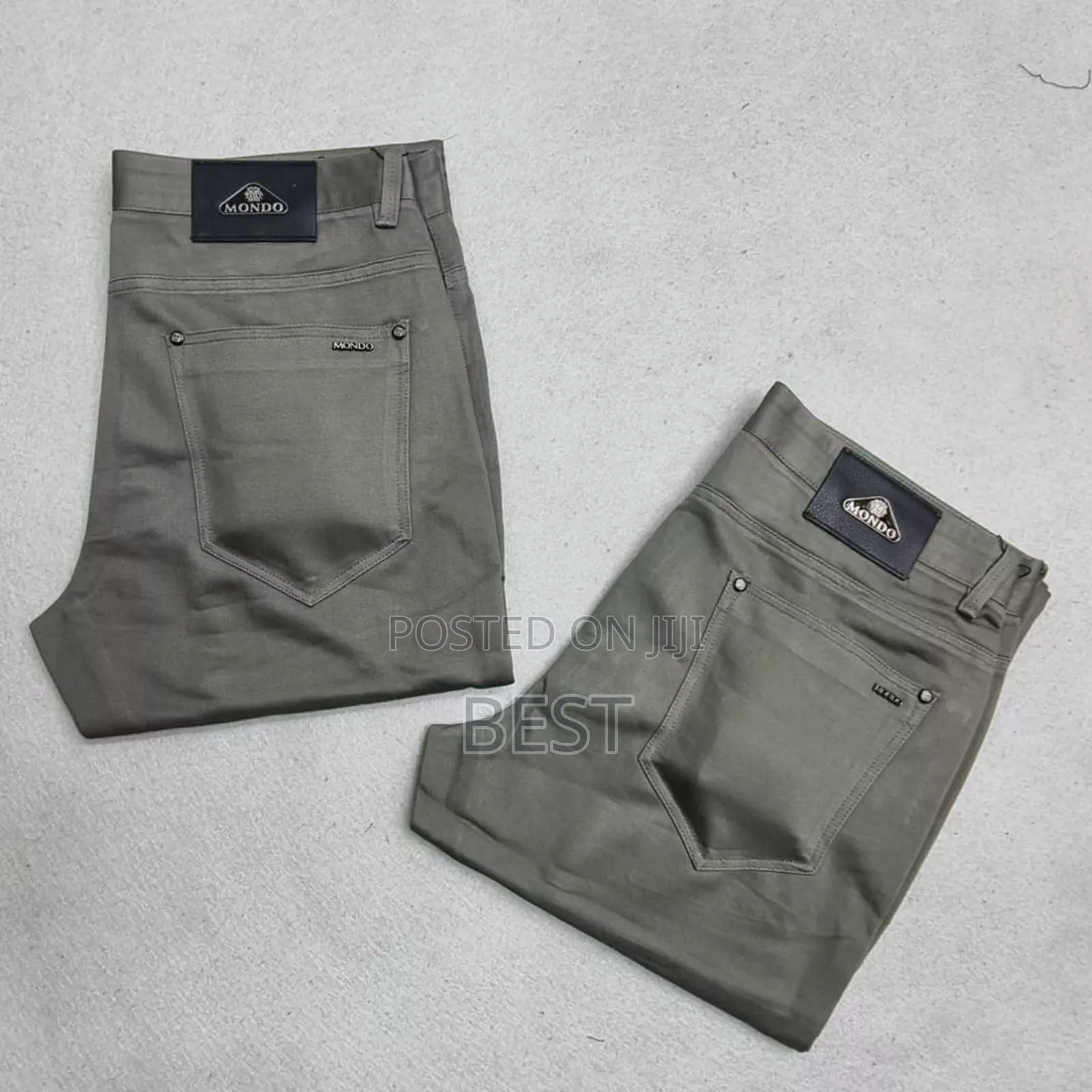 Jeans Type Turkish Mondo Plain Chinos Available In 8 Colors