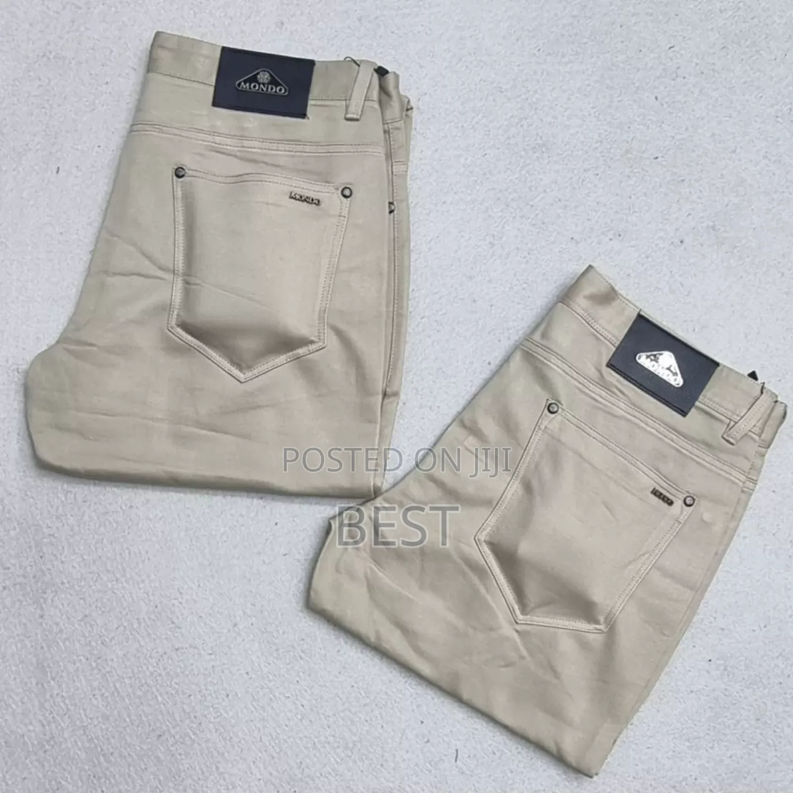 Jeans Type Turkish Mondo Plain Chinos Available In 8 Colors
