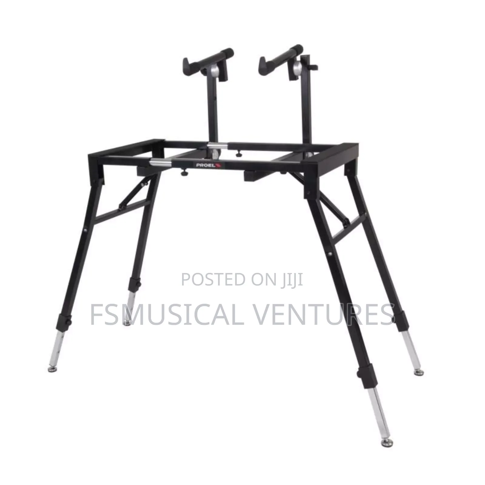Professional Adjustable Two Tier Keyboard Stand