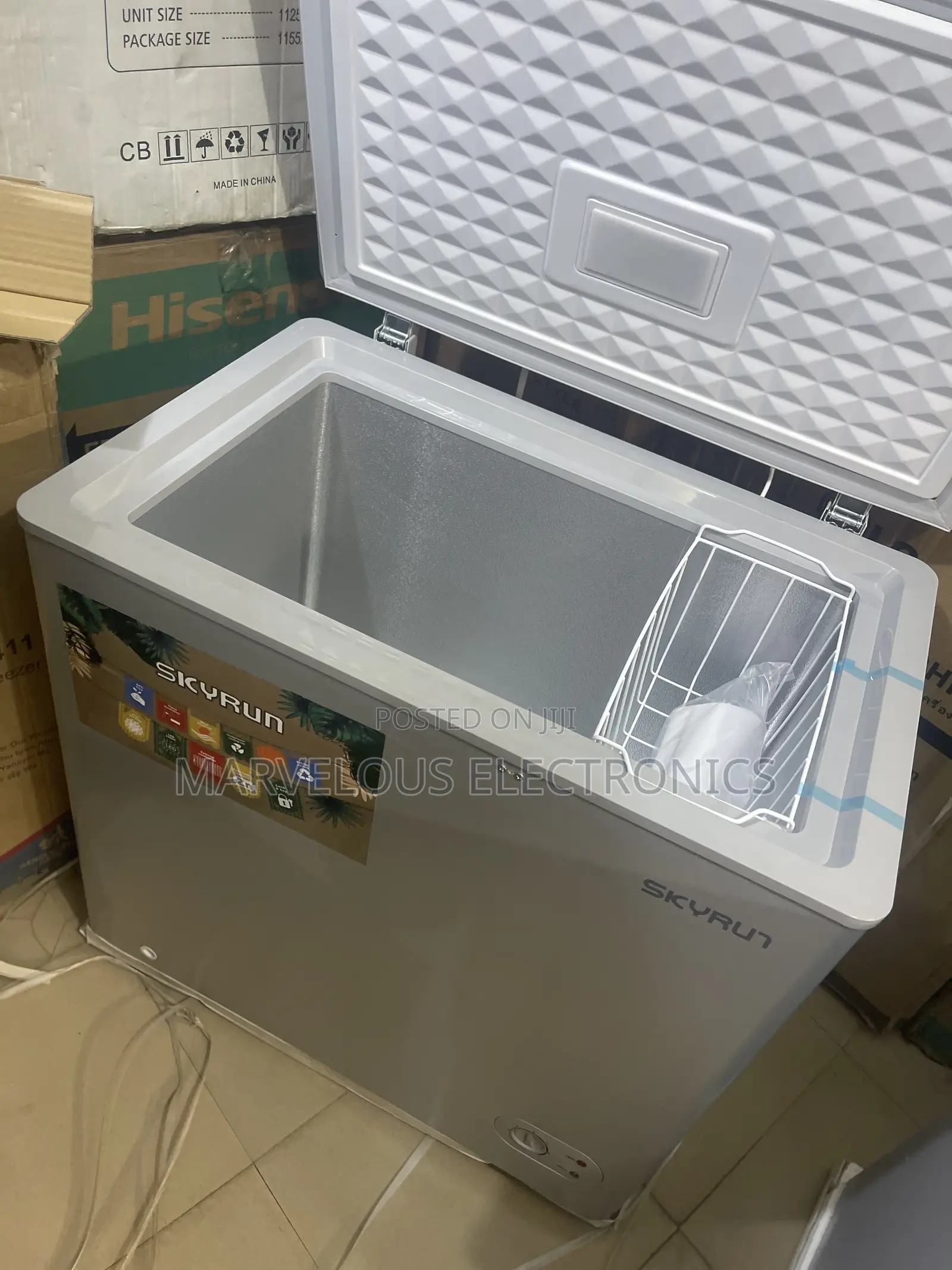 Brand New Skyrun Chest Freezer Full Coper Engine Warranty