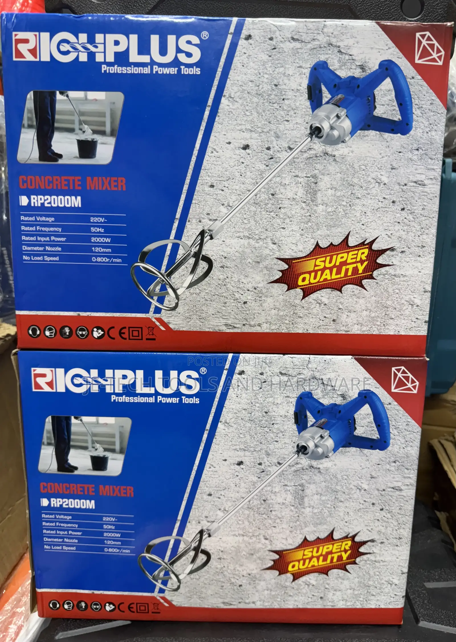 Righ PLUS Professional Mixer 2000W