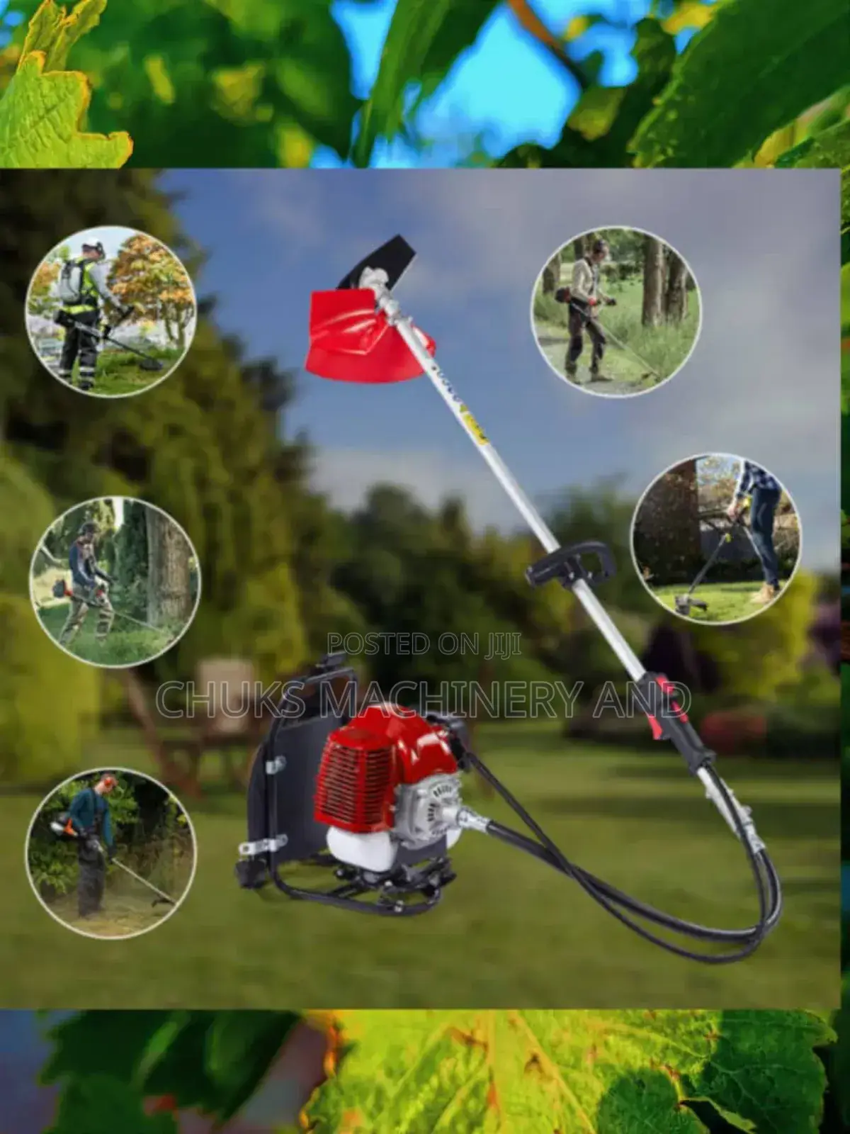 Rugged Backpack Weeding Machine