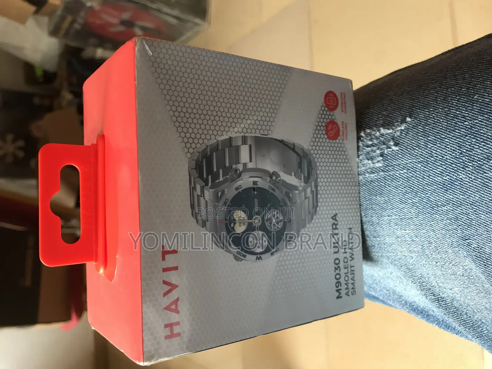 Havit M9030 Ultra Amoled HD Waterproof Smart Watch