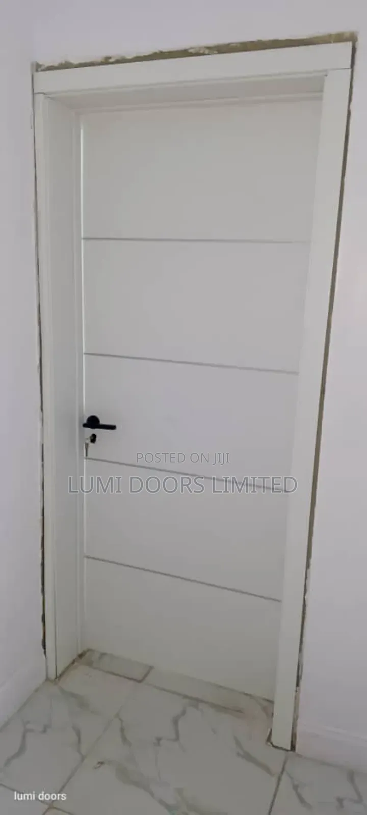 HDF Wooden Door White 3ft