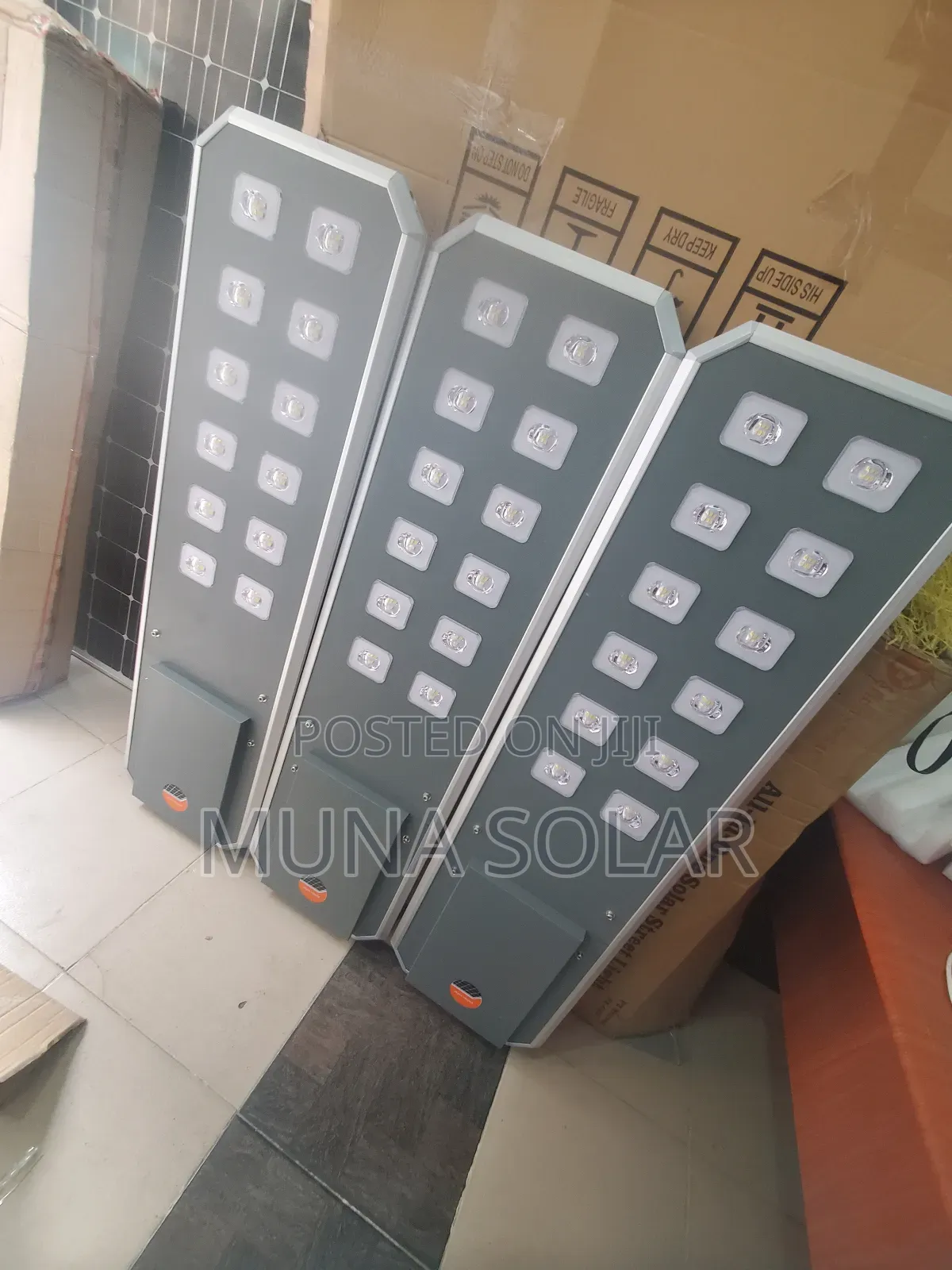 300watts Iron Body Solar Street Light