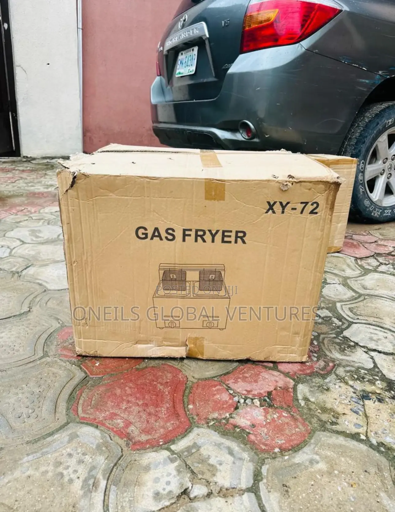 Double Fryer Gas
