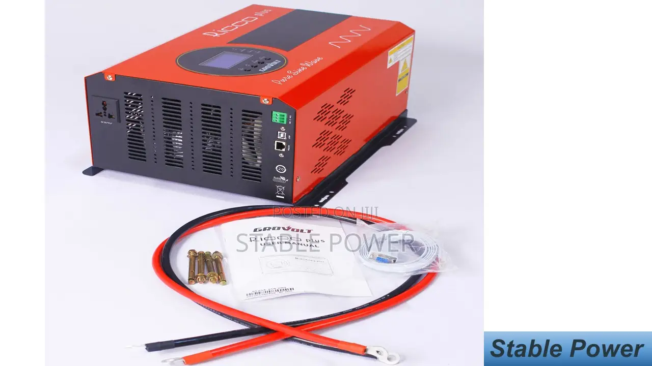 Grovolt Ricco PLUS 10kva 48V With MPPT 60A Controller