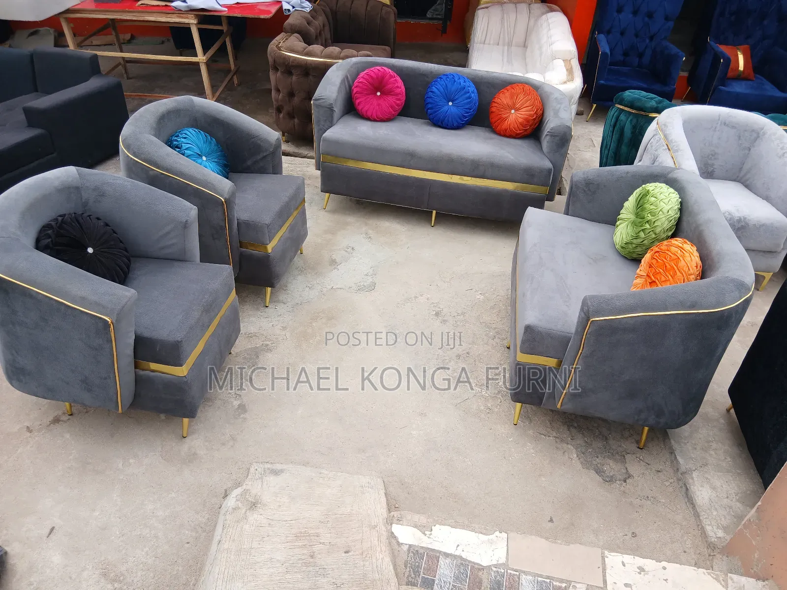 New Modern 7 Seaters Sofa