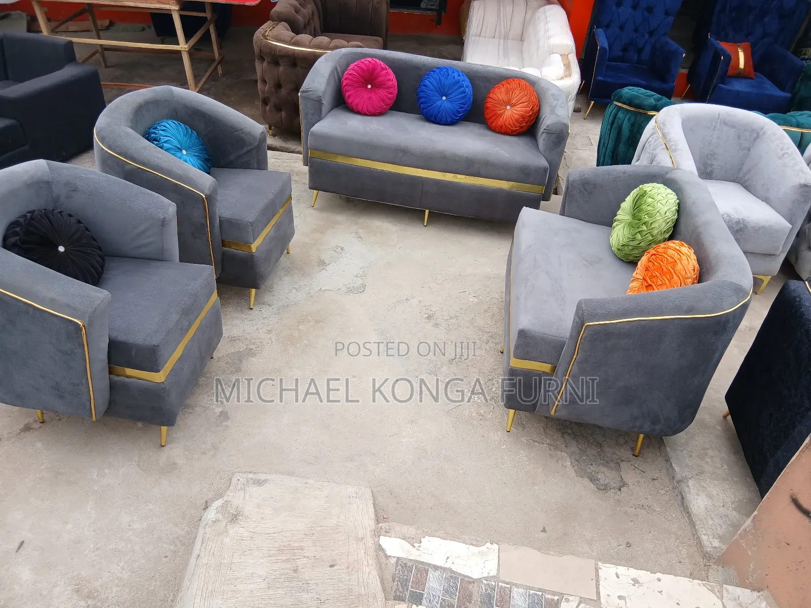 New Modern 7 Seaters Sofa