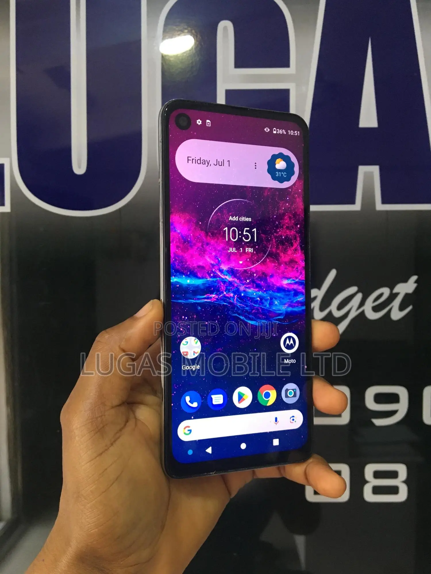 Motorola One Action 128 GB White