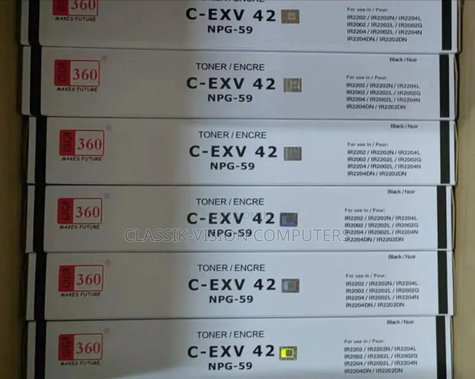 Original Canon C-Exv42 Toner