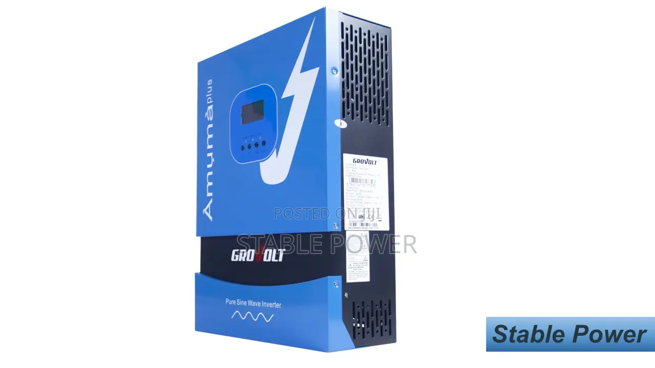 3kva 24V Grovolt Amuma Hybrid Inverter
