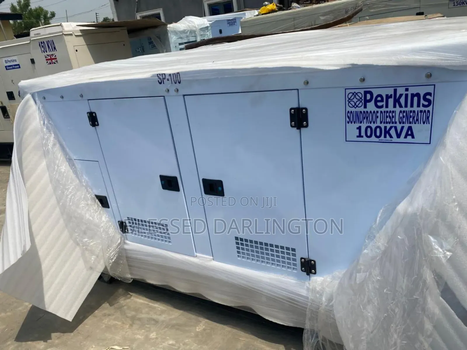 100kva High Standard Soundproof Perkins Generator