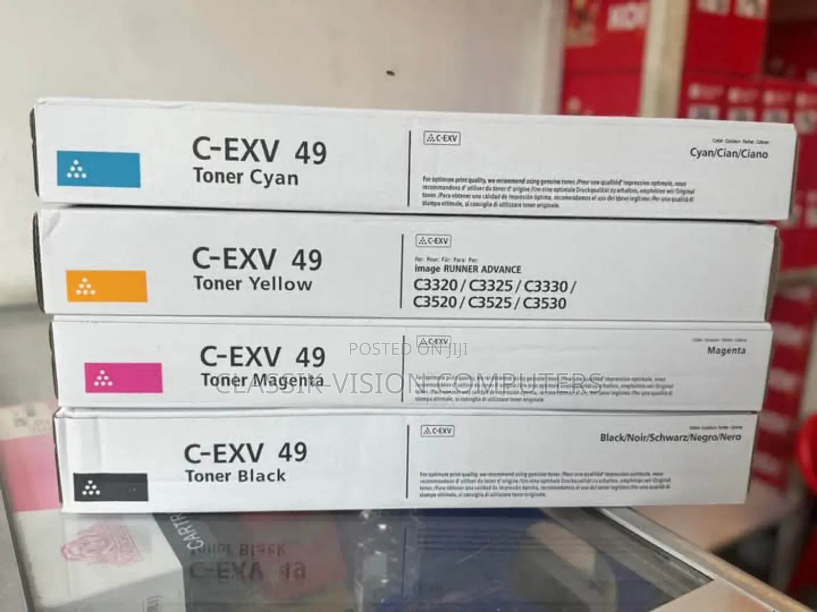 Original CANON Color Toner C-Exv49