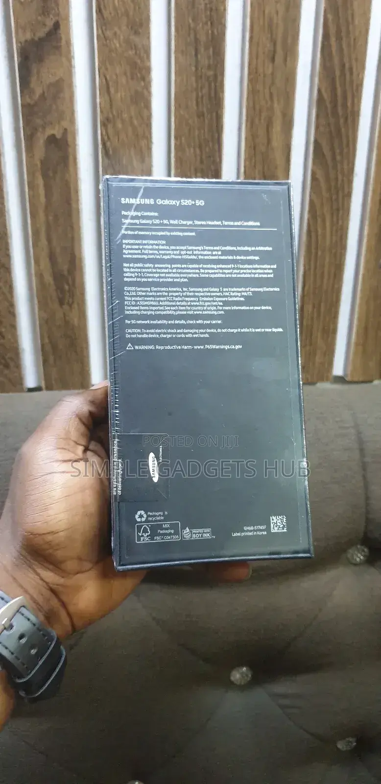 New Samsung Galaxy S20+ 5G 256 GB