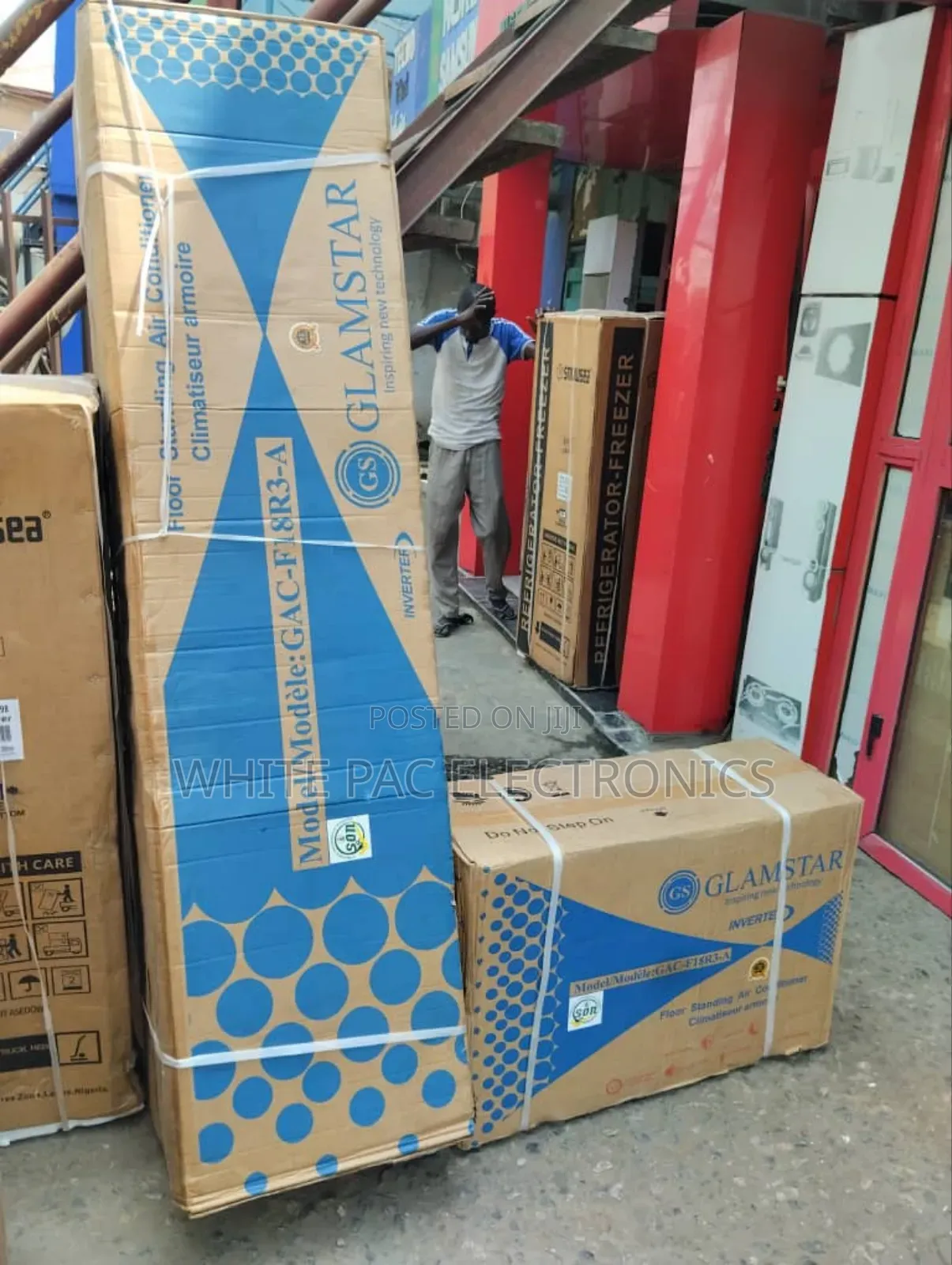 Glamstar Inverter 2hp Standing Floor Ac Low Consumption>2yrs