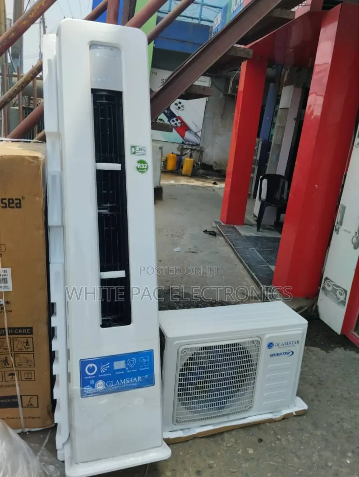 New One Glamstar Inverter 2hp Standing Floor Ac Fast Cooling