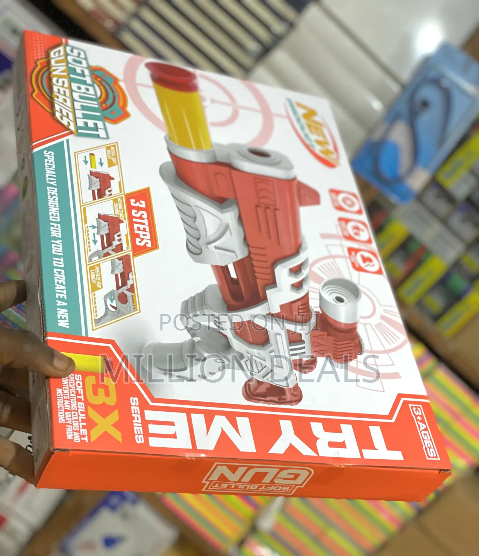 Soft Bullets Gun Series Kids Toy Age 3+