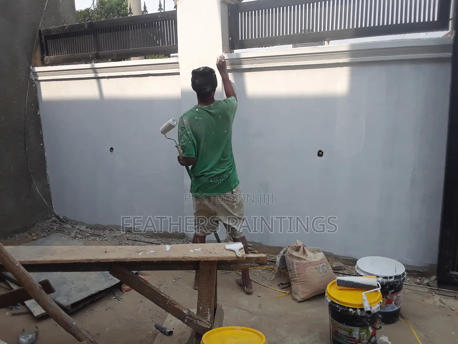 Professional Wall Pop and Cement Screeding and Paint