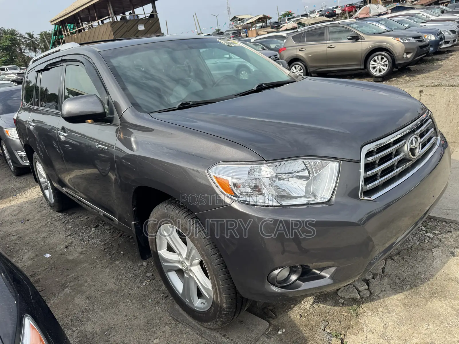 Toyota Highlander Limited 2010 Gray