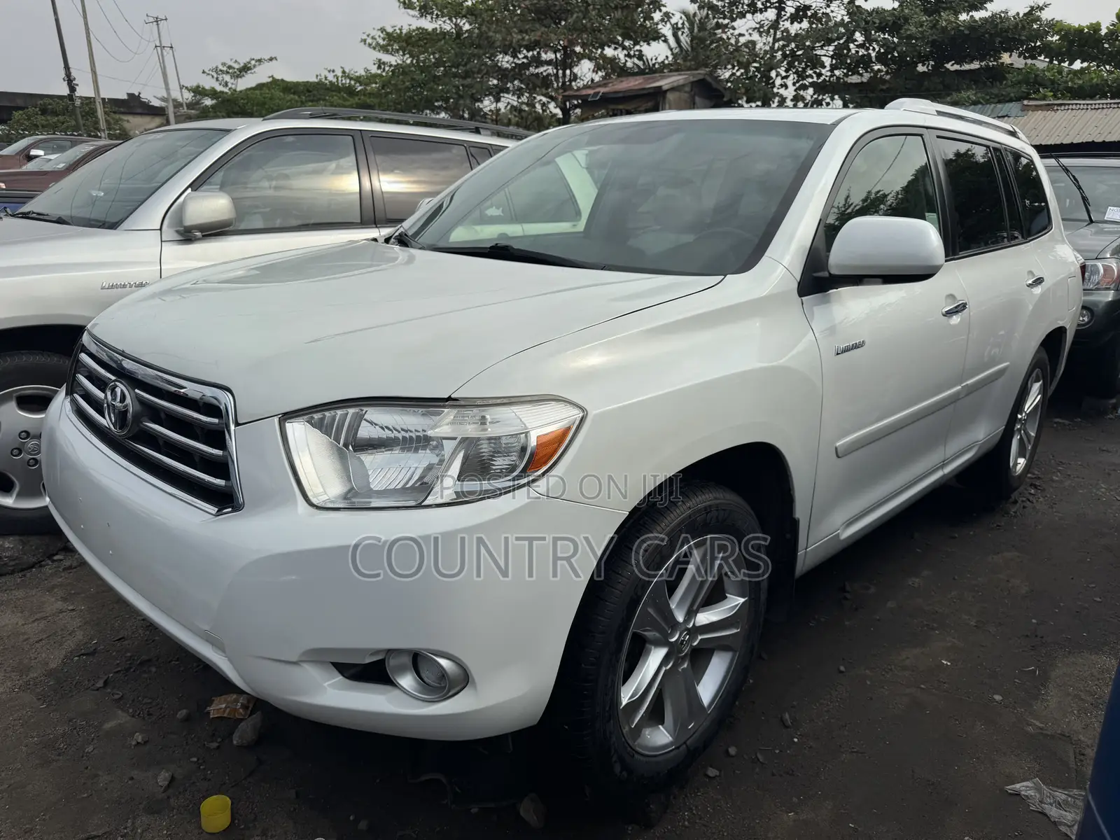 Toyota Highlander Limited 4x4 2008 White