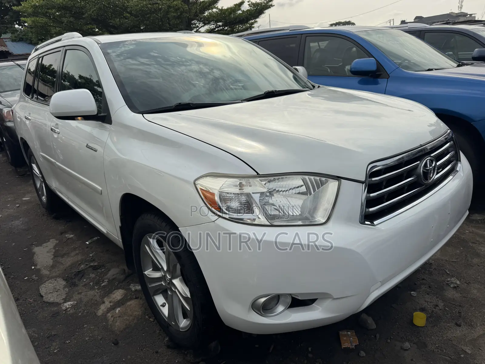 Toyota Highlander Limited 4x4 2008 White