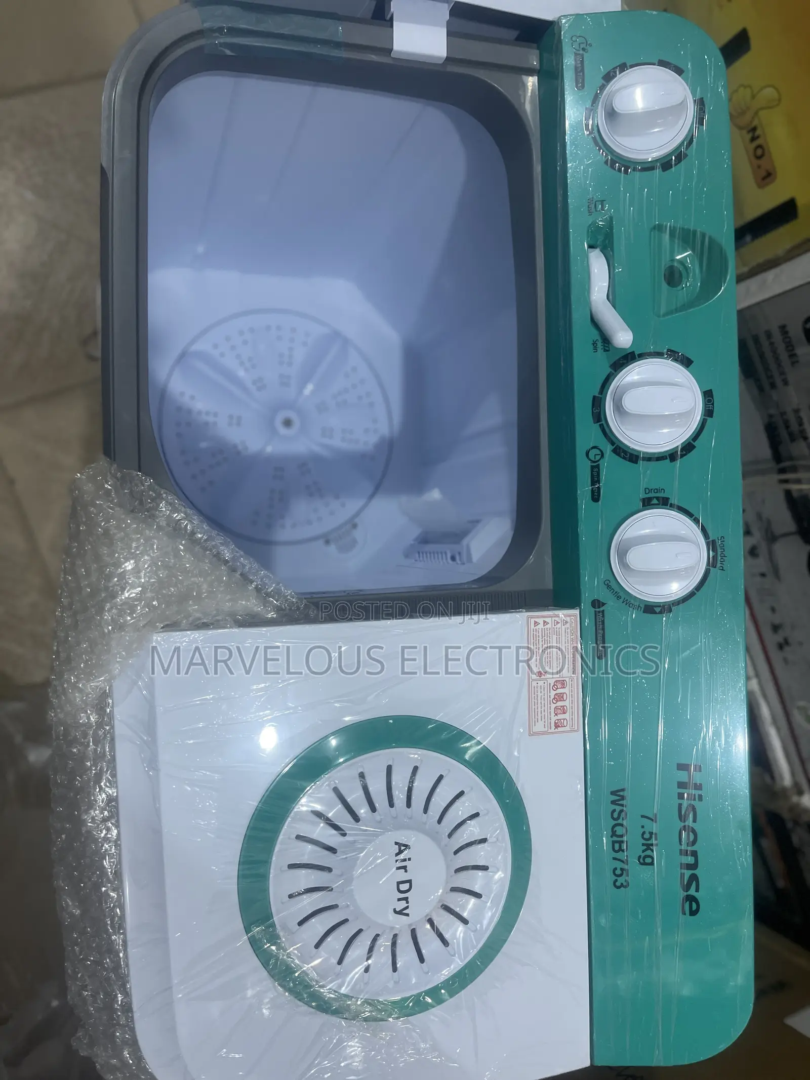 Brand New Hisense 7.5kg Washing Machine Full Copper Engine