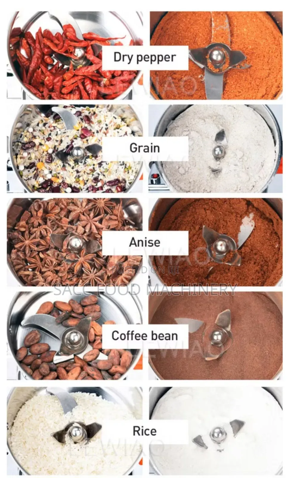 Commercial Grinder (2,500 Grams)