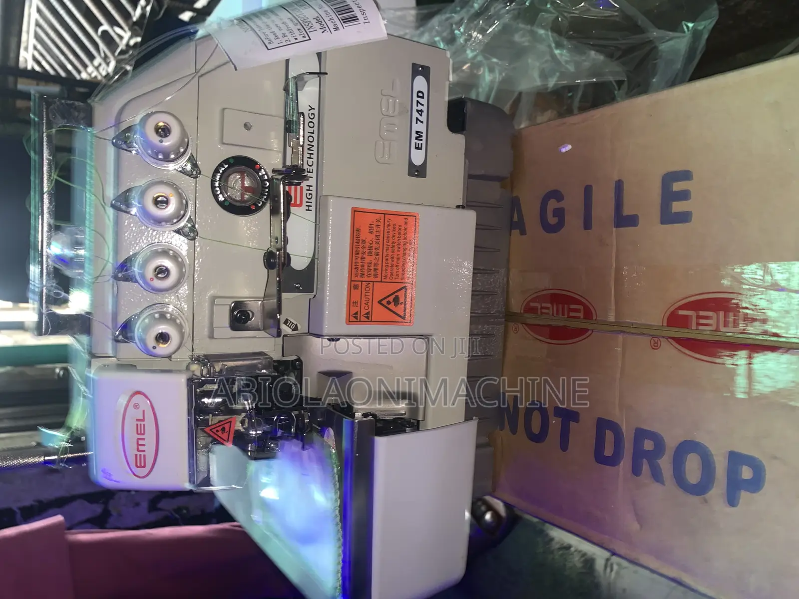 Emel Direct Drive Four-Thread Weaving Machine Overlock 747d