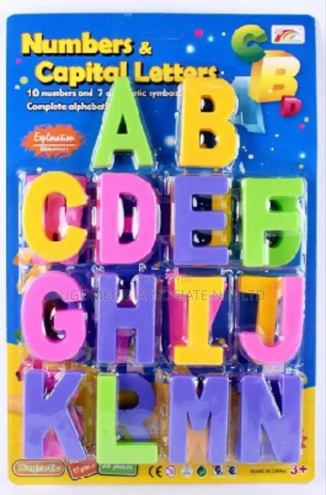 Magnetic Numbers And Alphabet Biggest Size