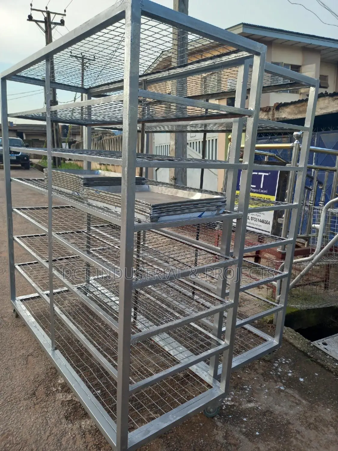 Trolleys / Display Racks (Galvanized Steel)