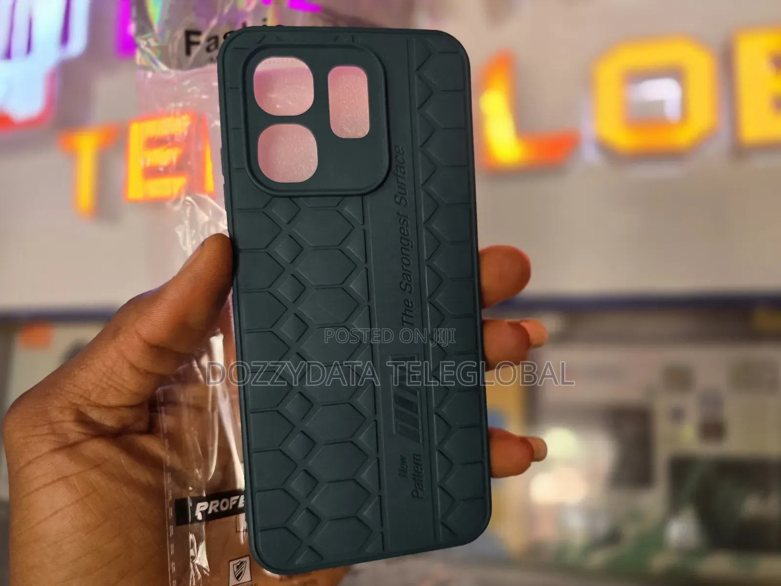 Infinix Hot 50i Green Quality Leather Case